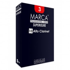 Marca Superieure Alto Clarinet Reeds - Box 10